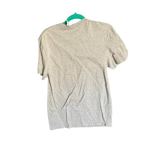 NWT Dist Rict Mens I Speak Fluent Baseball T-Shirt Short Sleeve Size M Gray - Picture 2 of 5